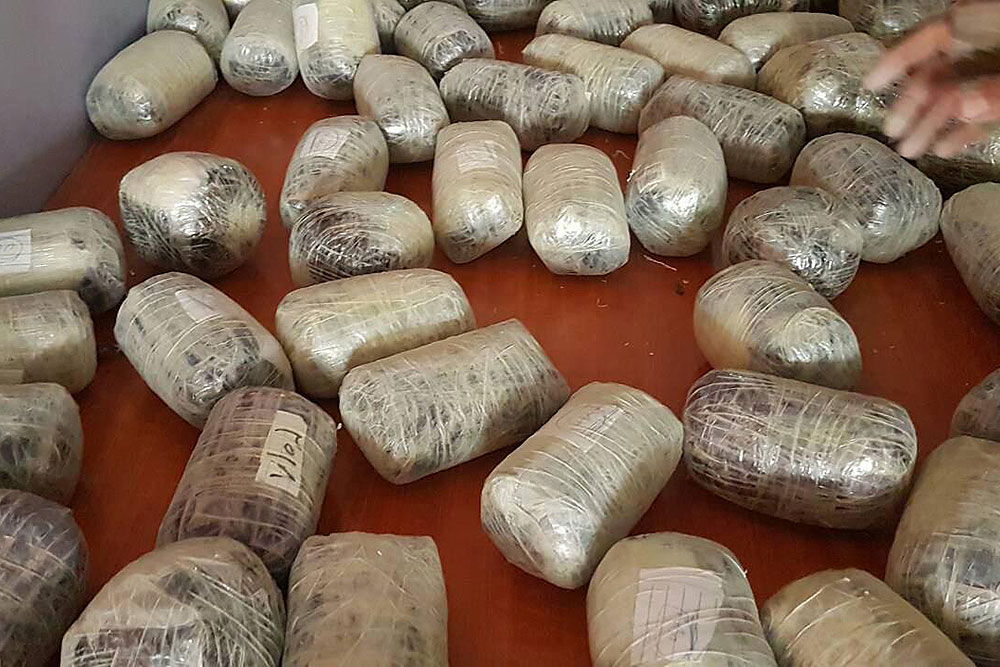 کشف ۲۷۰۰ کیلوگرم مواد مخدر در شهربابک
