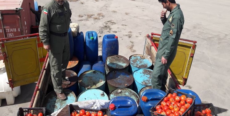 سوخت بیشترین کالای کشف شده در استان کرمان