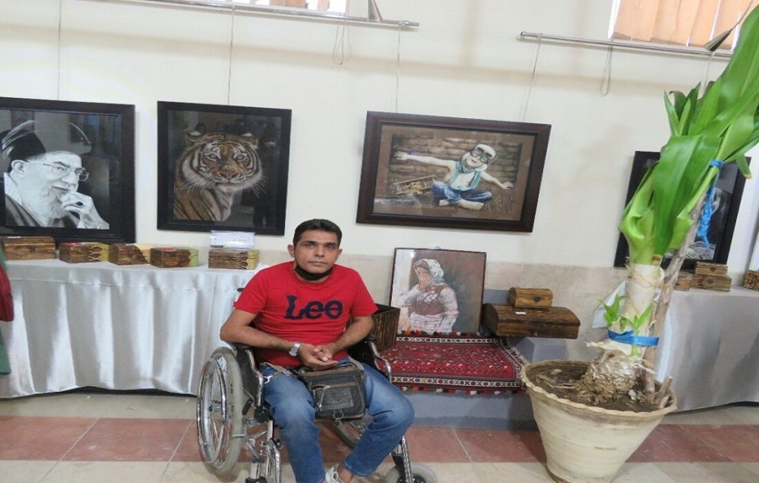 نمایشگاه توانمندسازی معلولین سیرجان برگزار شد