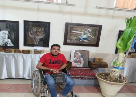 نمایشگاه توانمندسازی معلولین سیرجان برگزار شد