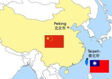 نقشه چین برای محاصره تایوان