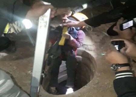 نجات معجزه آسای پسربچه ربوده شده از چاه ۴۰متری/آدم ربا دستگیر شد