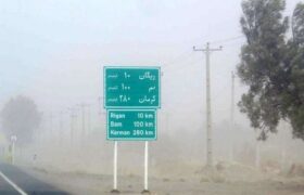 بادهای ۱۲۰ روزه به استان کرمان رسید