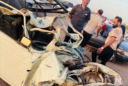 تصادف زنجیره ای درمحور سیرجان-کرمان با یک کشته