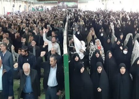 مردم سیرجان جنایت تروریستی در گلزار شهدای کرمان را محکوم کردند